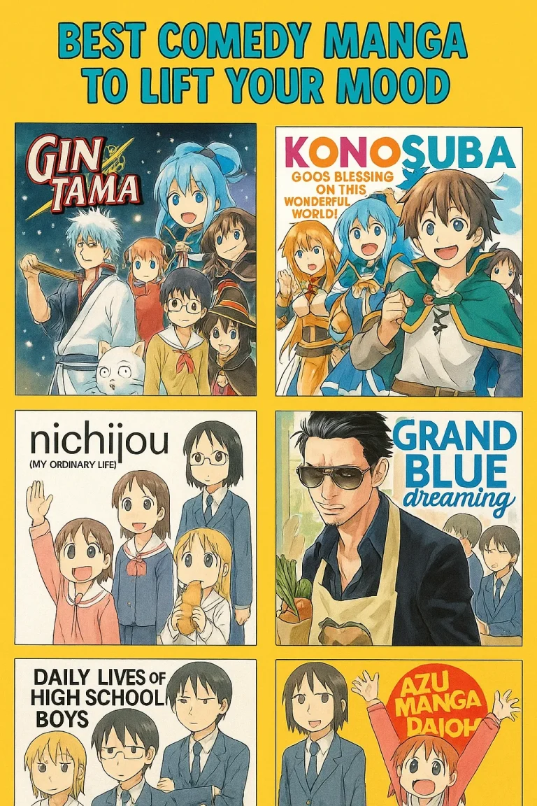 Best Comedy Manga to Lift Your Mood