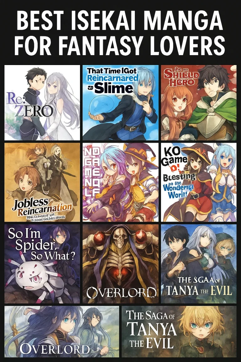 Best Isekai Manga for Fantasy Lovers