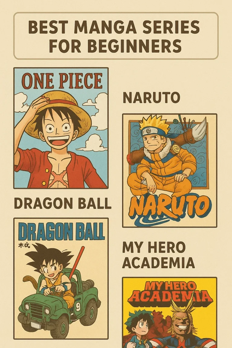 Best Manga Series for Beginners
