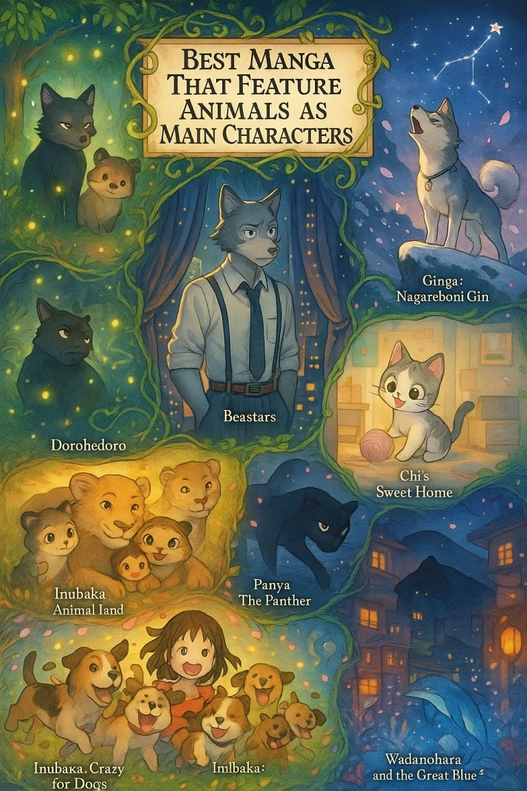 Best Manga That Feature Animals as Main Characters