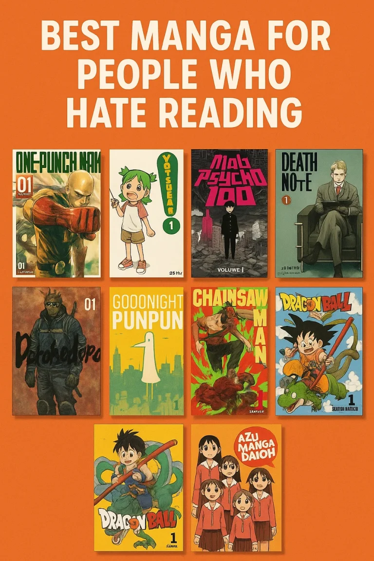 Best Manga for People Who Hate Reading