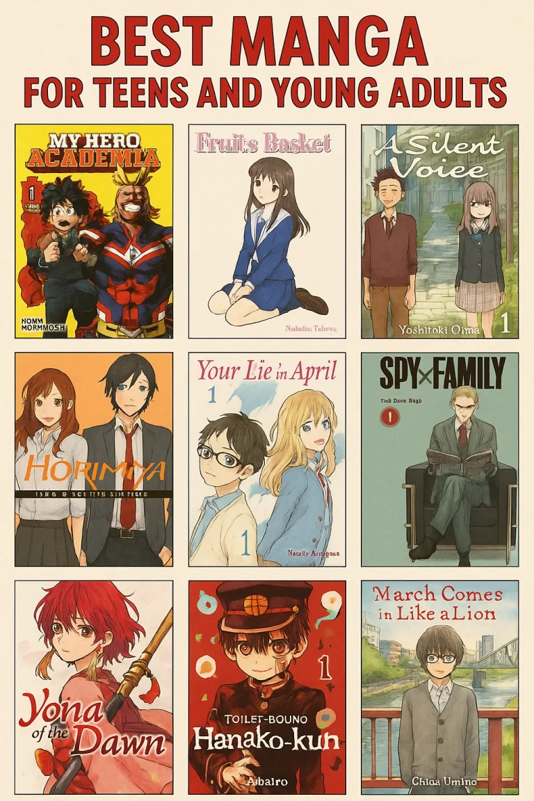 Best Manga for Teens and Young Adults
