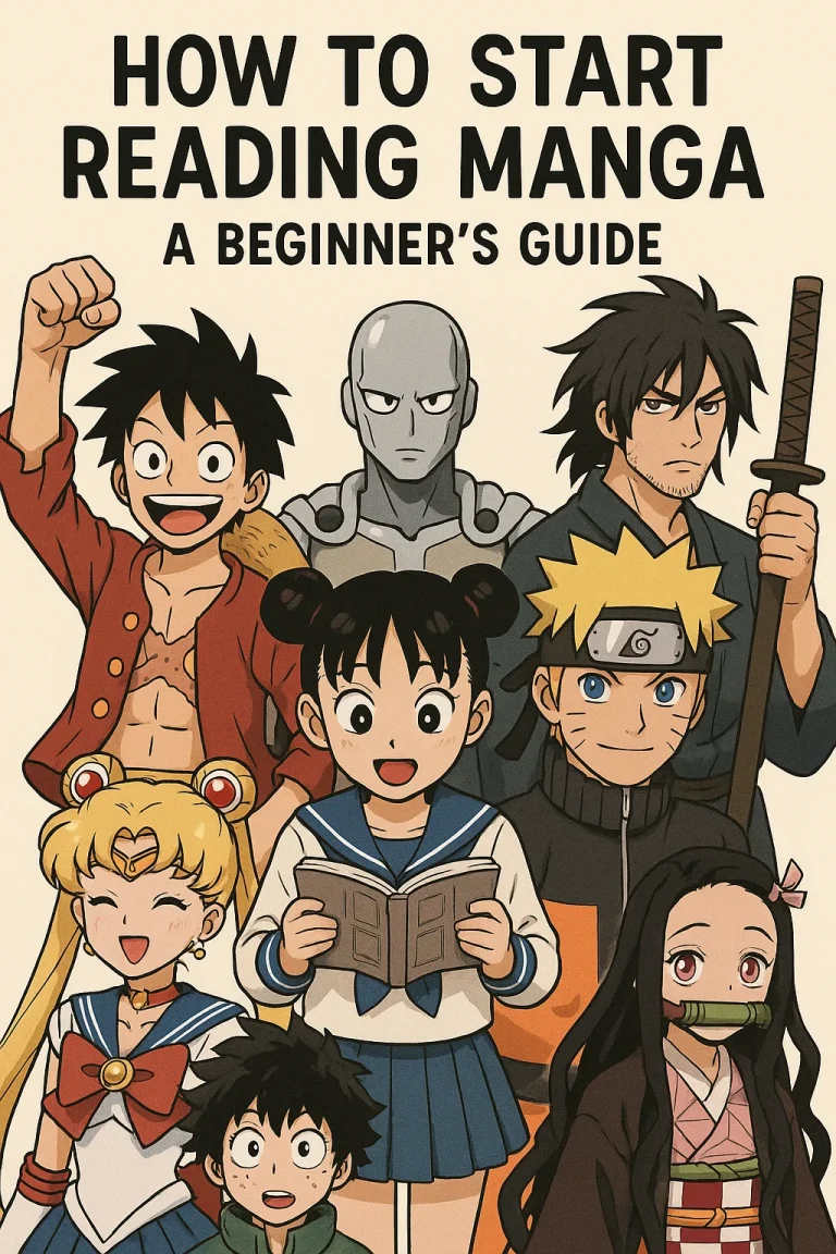How to Start Reading Manga: A Beginner’s Guide
