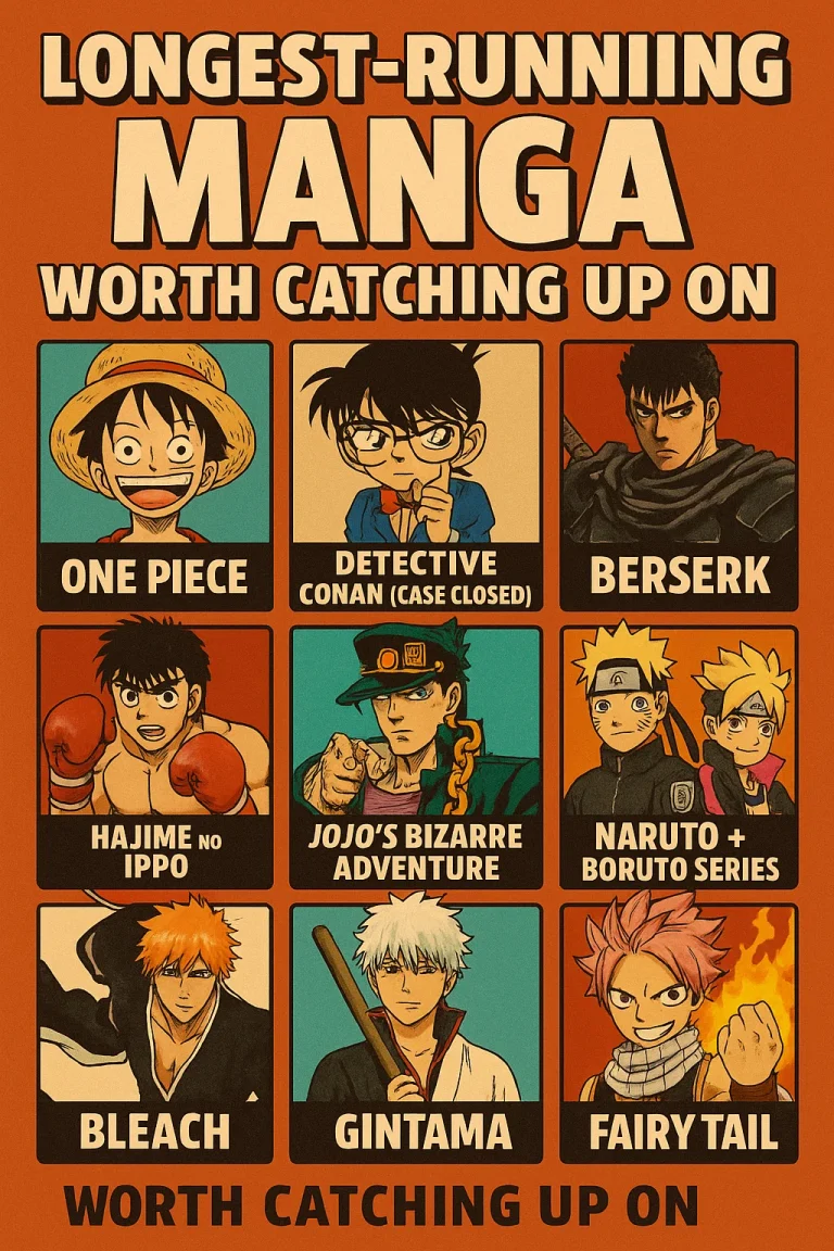 Longest-Running Manga Worth Catching Up On