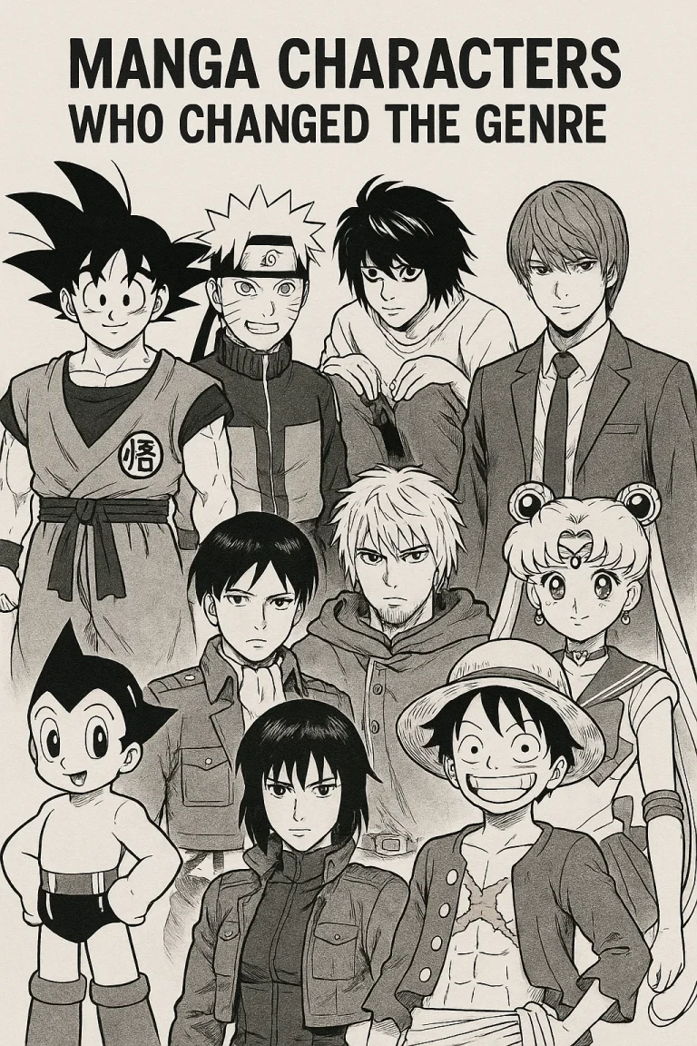 Manga Characters Who Changed the Genre