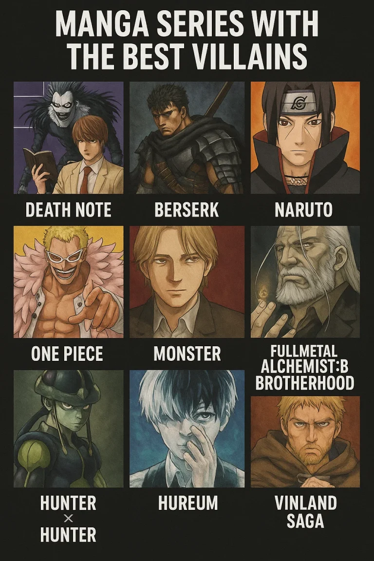 Manga Series With the Best Villains