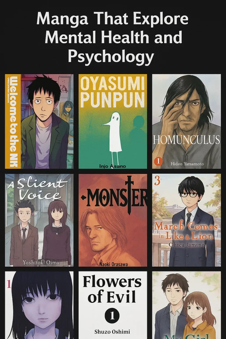 Manga That Explore Mental Health and Psychology