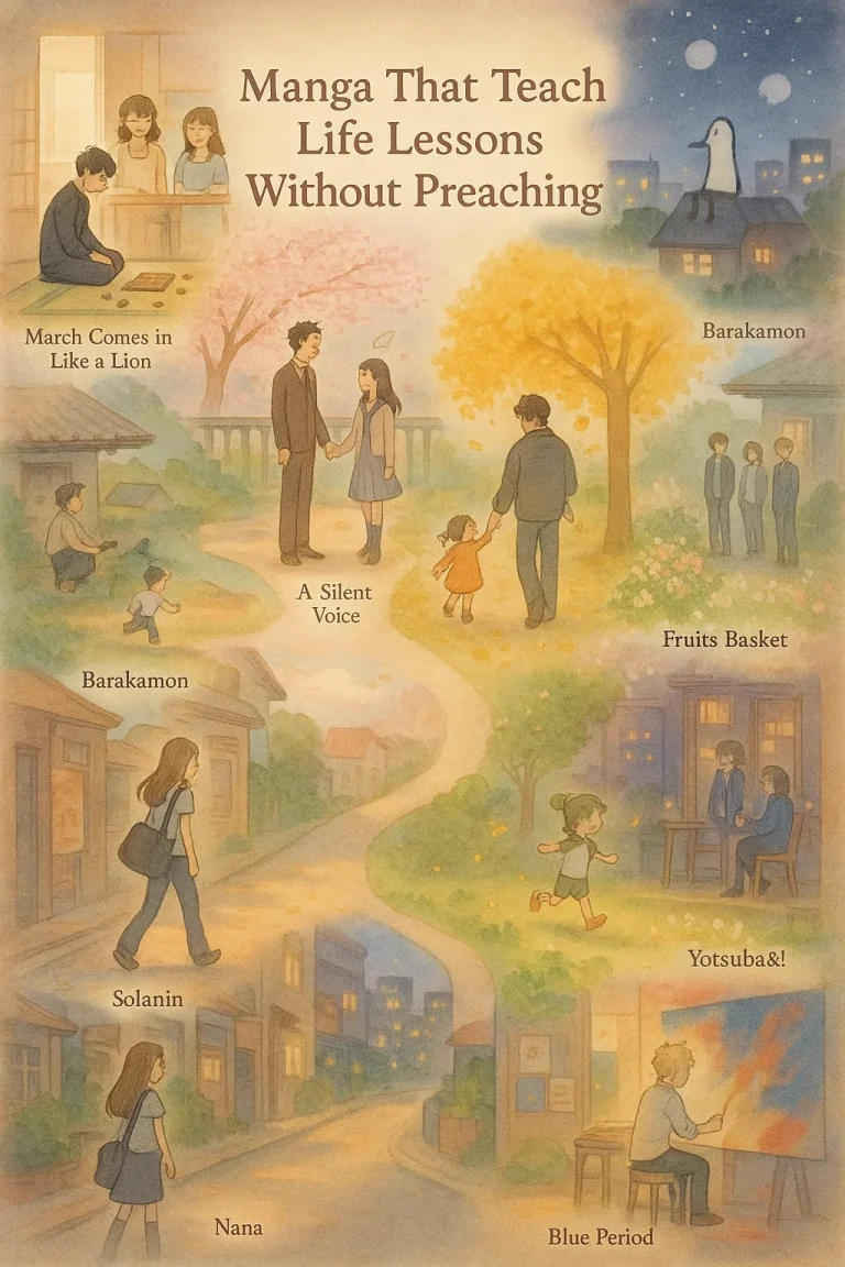 Manga That Teach Life Lessons Without Preaching