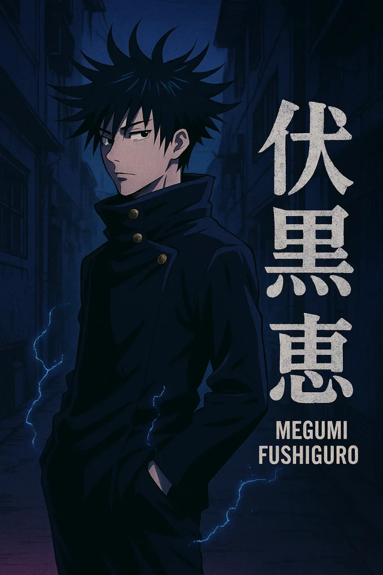 Megumi Fushiguro-Jujutsu Kaisen