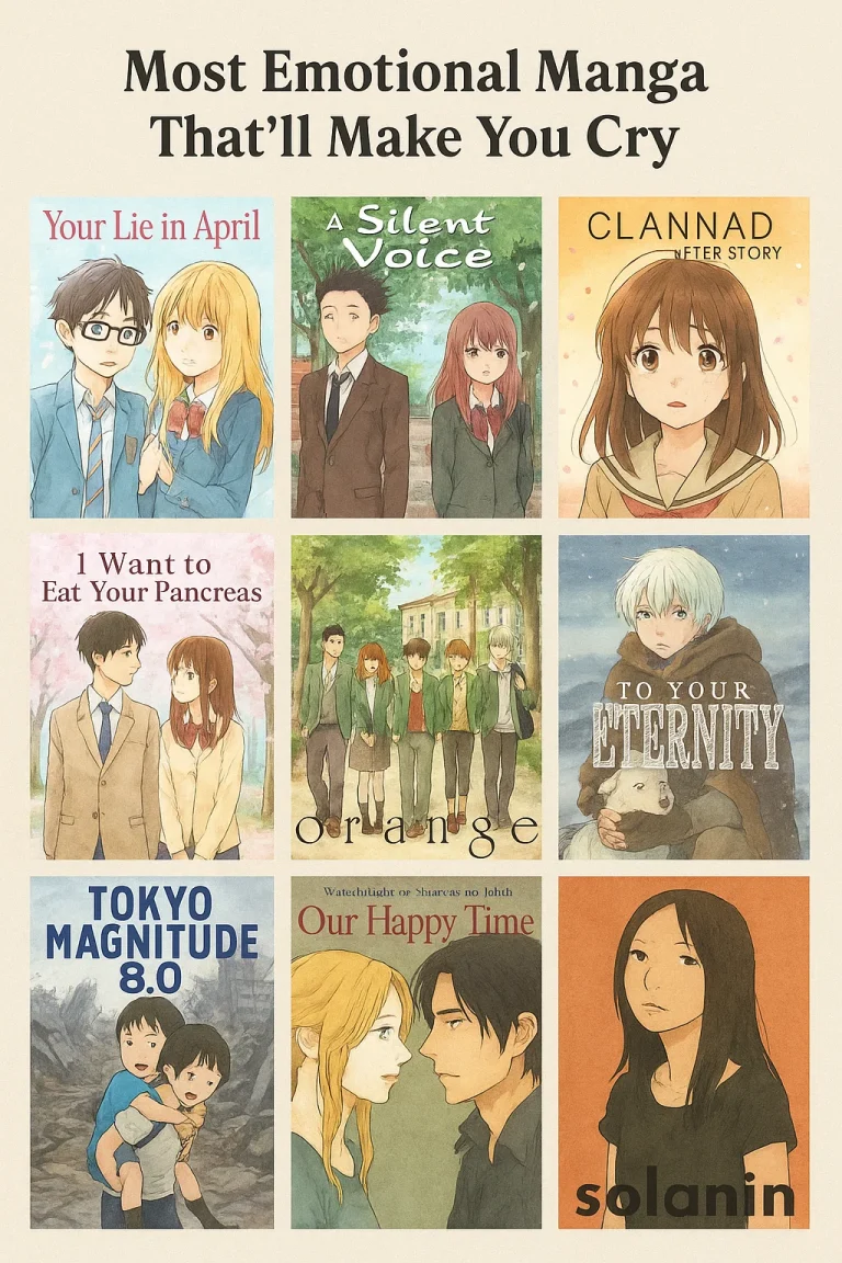 Most Emotional Manga That’ll Make You Cry
