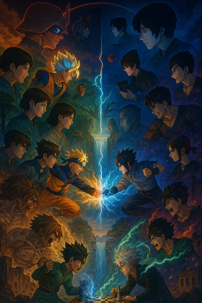 Most Iconic Rivalries in Manga