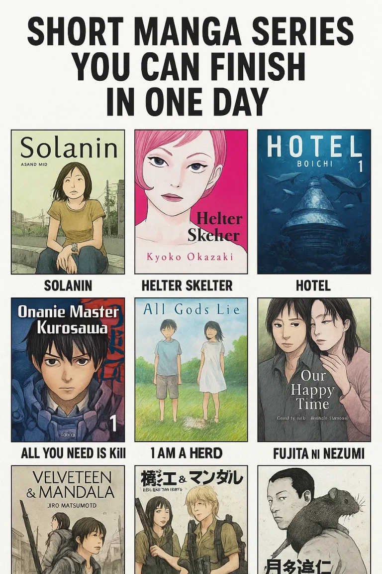 Short Manga Series You Can Finish in One Day