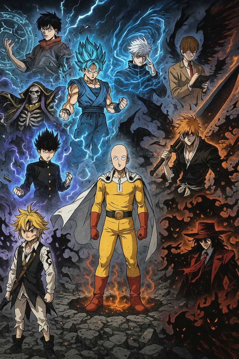 The Most Overpowered Manga Protagonists