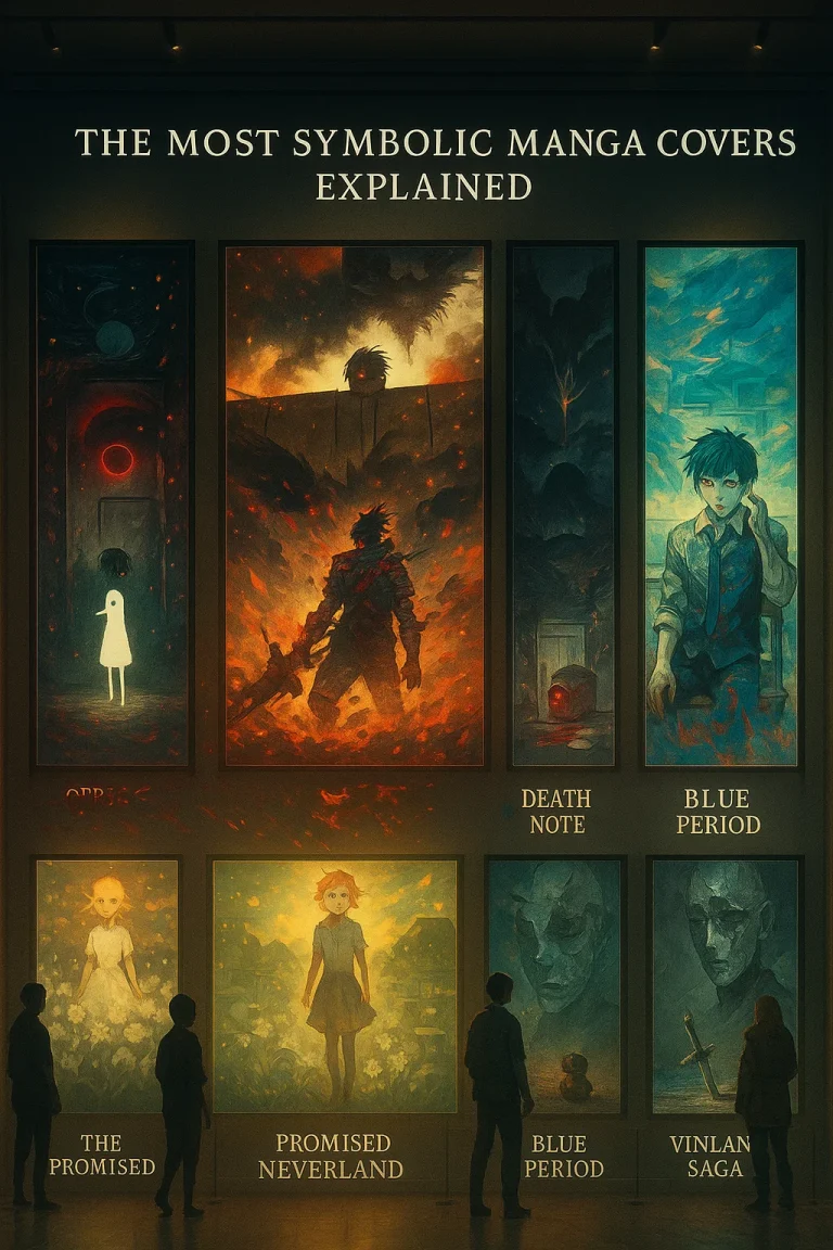 The Most Symbolic Manga Covers Explained
