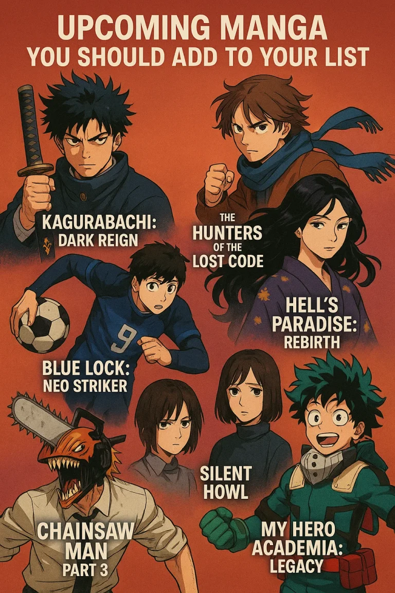 Upcoming Manga You Should Add to Your List