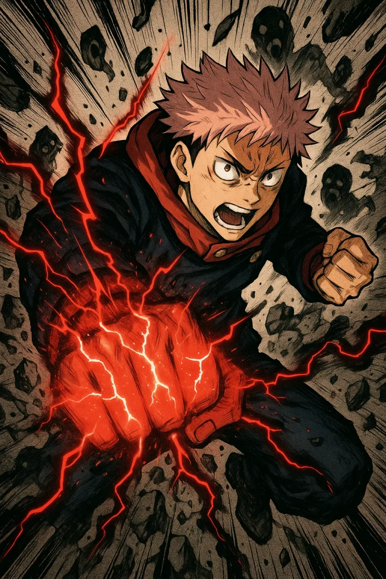Yuji Itadori-Jujutsu Kaisen